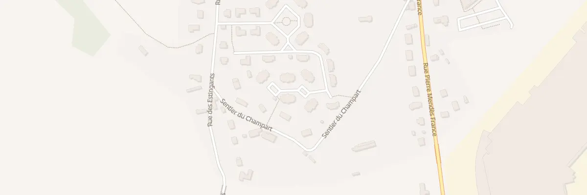 Plan du 3 Res I Clos Fleuri R Estingants à Beuzeville