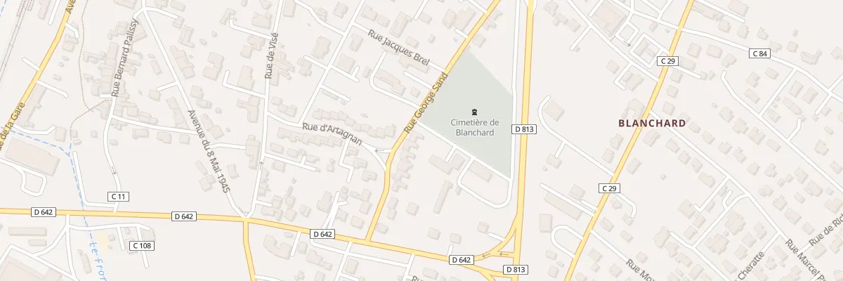 Plan du 3 Rue George Sand à Aiguillon