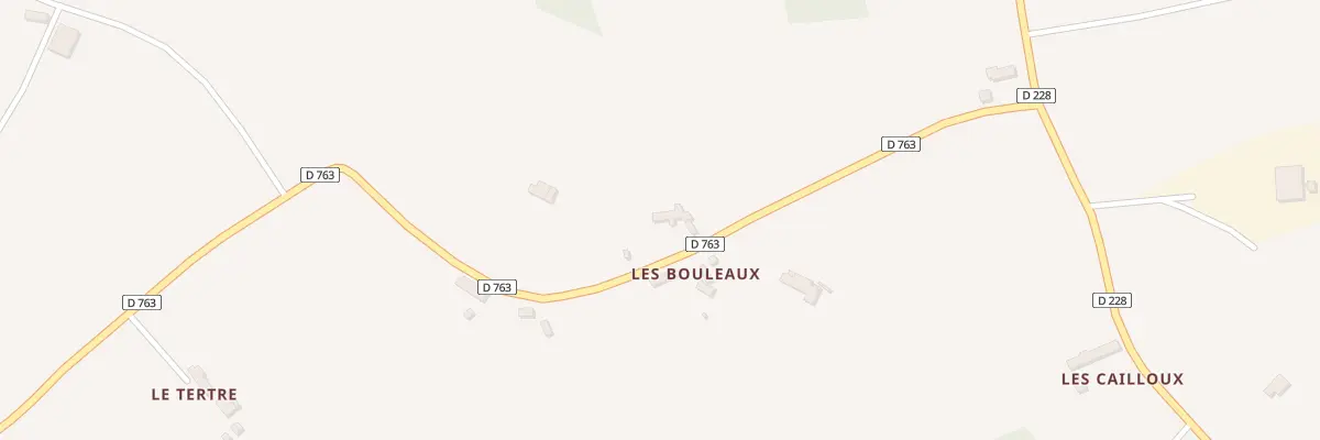 Plan du 55 Le Tertre Chardron à Brullemail