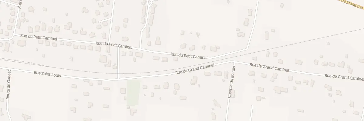 Plan du 36 Rue du Petit Caminel à Gardonne