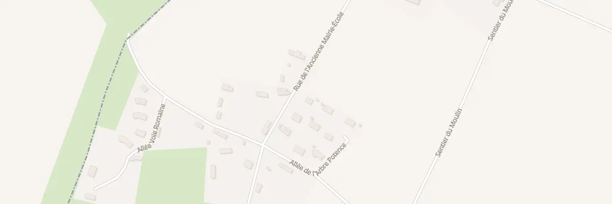 Plan du 475 Rue de l’Ancienne Mairie Ecole à Maniquerville