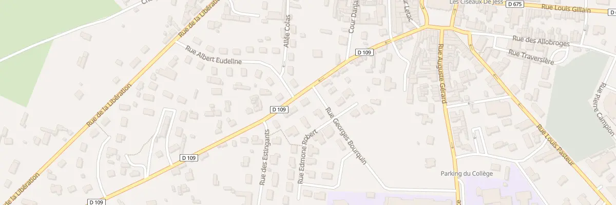 Plan du 209 Rue de la Bertinière à Beuzeville