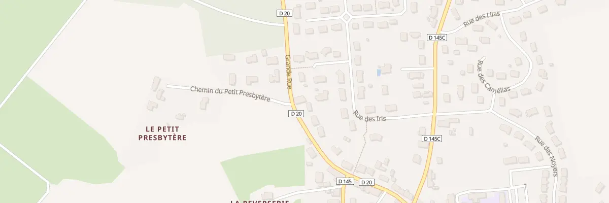 Plan du 2 Grande rue à Saint-Corneille
