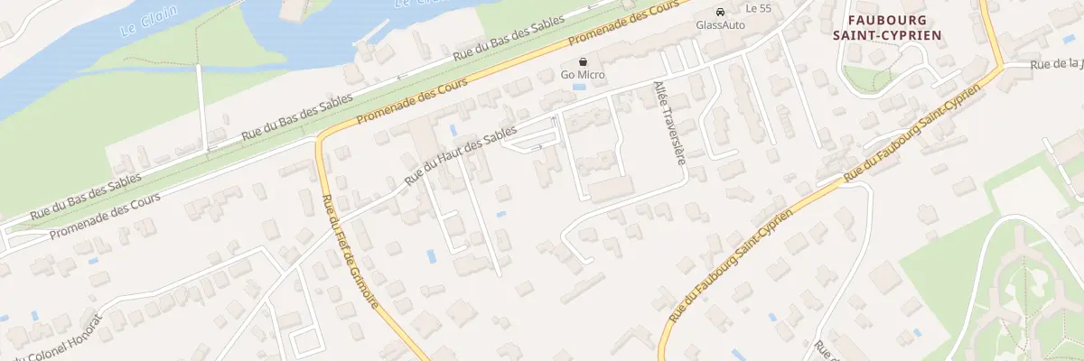 Plan du 53 Rue du Haut Des Sables à Poitiers