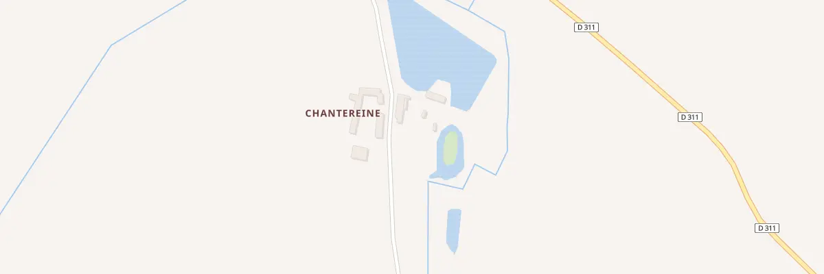 Plan du 168 Chantereine à Faye-la-Vineuse