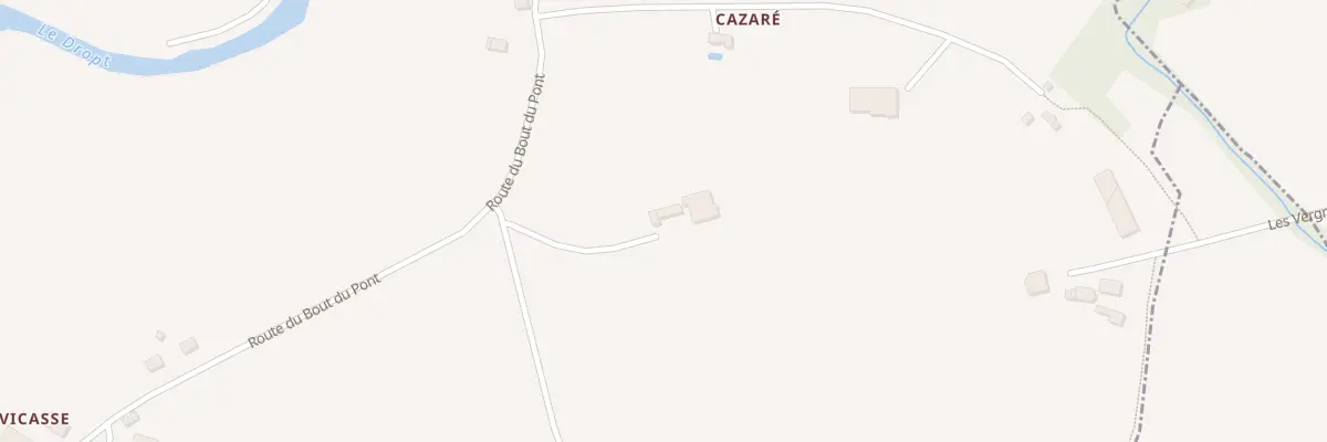 Plan du 19 Rte du Souquet à La Sauvetat-du-Dropt