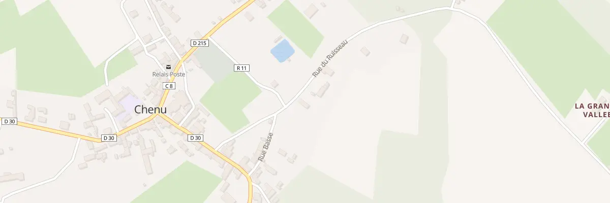 Plan du 4 Rue du Ruisseau à Chenu