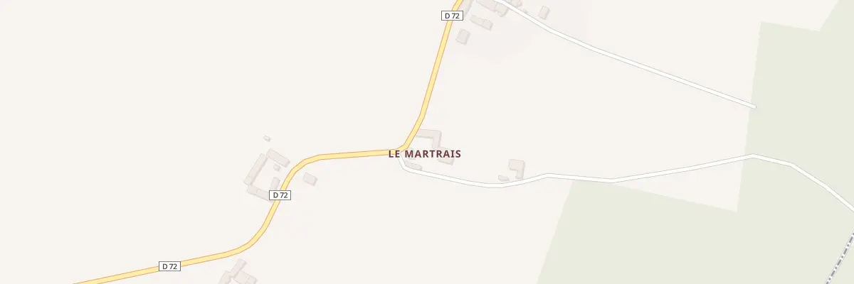 Plan du 5113A Le Martrais à Orches