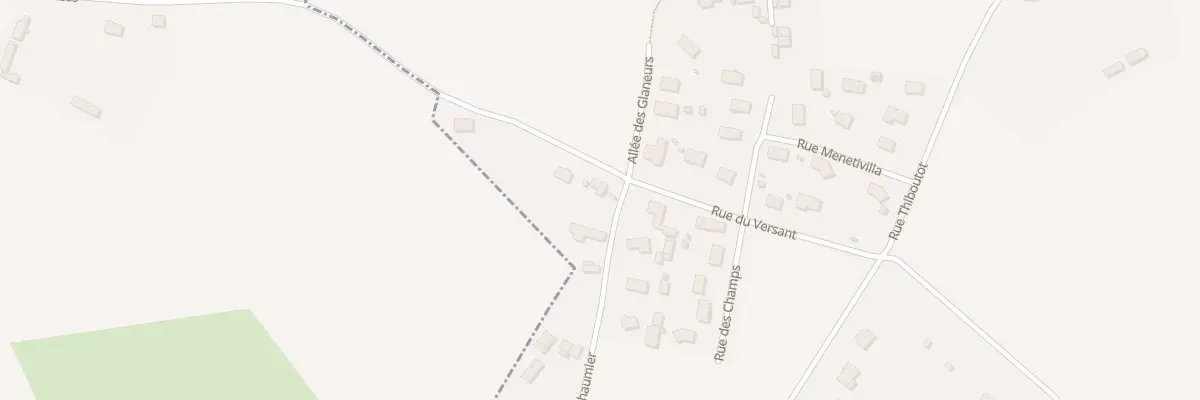 Plan du 2 All du Chaumier à Maniquerville