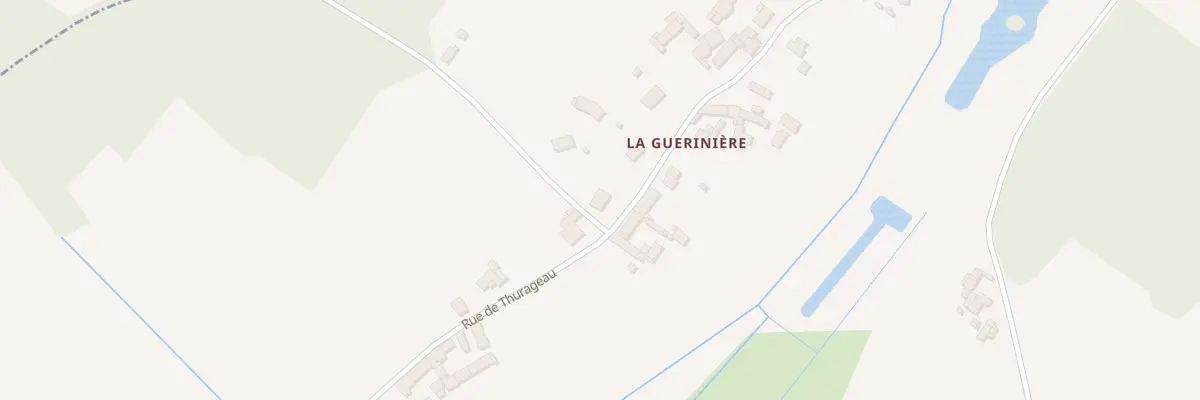 Plan du 5000 La Gueriniere à Ouzilly