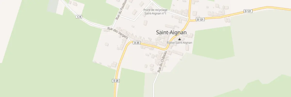 Plan du 3 Rue du Lavoir à Saint-Aignan