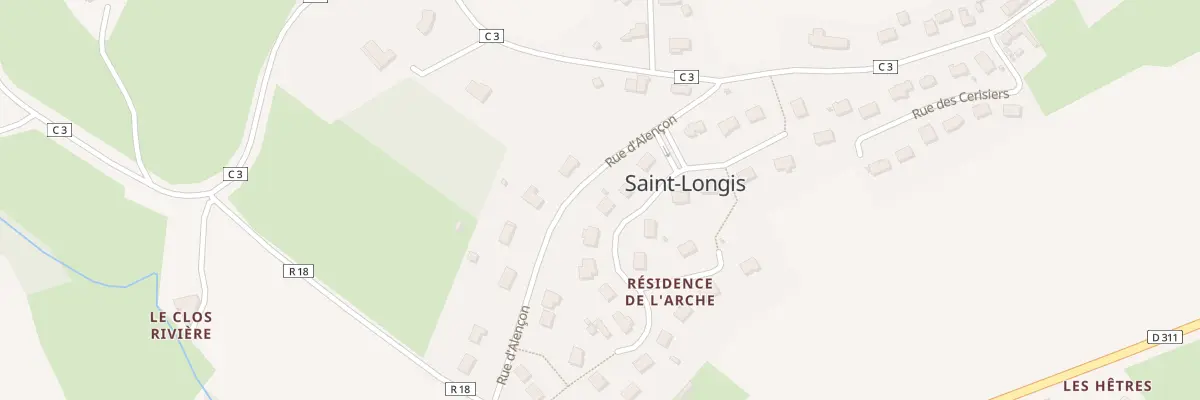 Plan du 5 Rue des Cytises à Saint-Longis