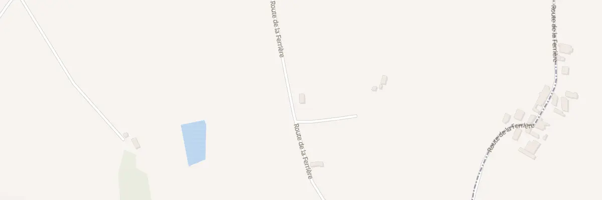 Plan du 1283 Rte de la Ferrière à Ribérac