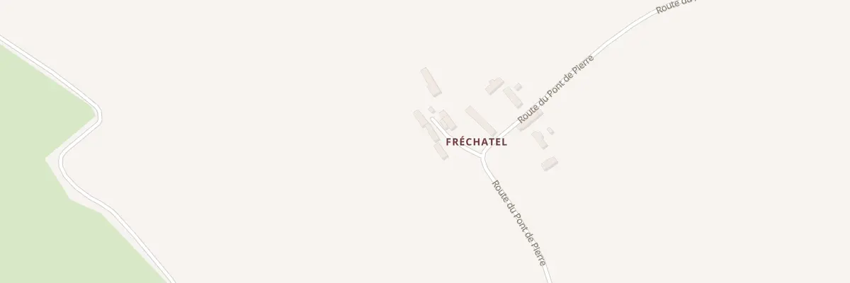 Plan du 23 Frechatel à Barville