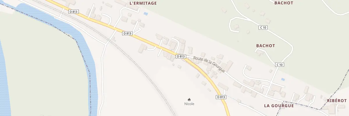 Plan du 7 Rte Nationale 113 à Nicole