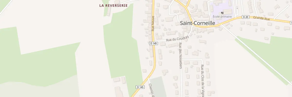 Plan du 25 Rue Neuve à Saint-Corneille