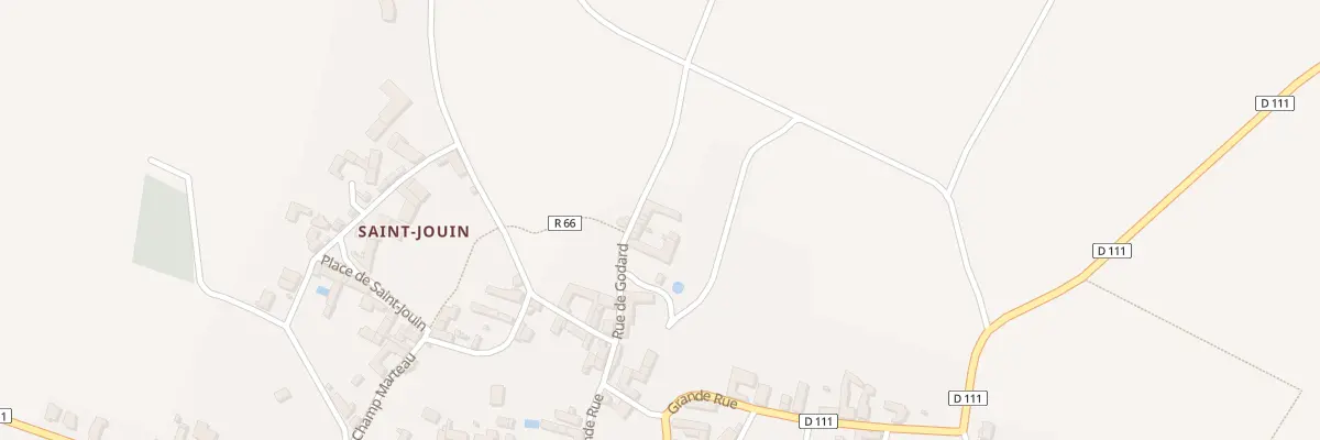 Plan du 4A Rue de Godard à Faye-la-Vineuse