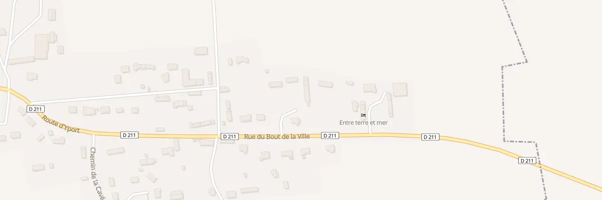 Plan du 321 Rue du Bout de la Ville à Criquebeuf-en-Caux