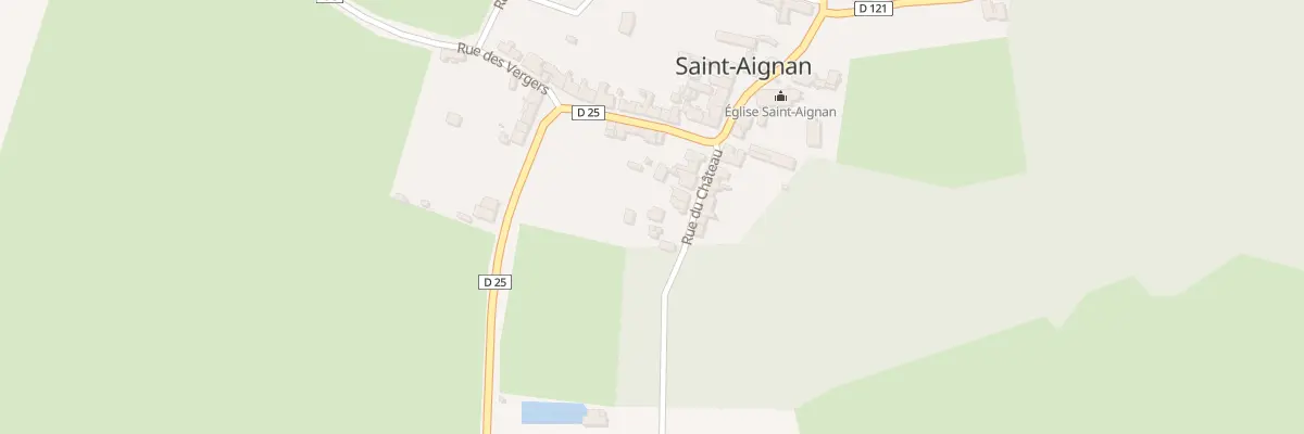 Plan du 14 Rue du Château à Saint-Aignan