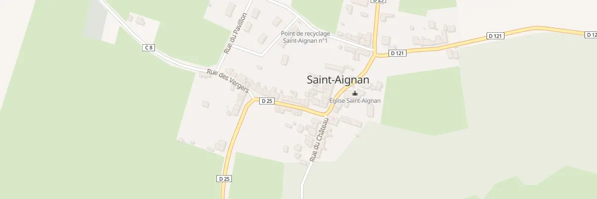 Plan du 6 Rue du Lavoir à Saint-Aignan