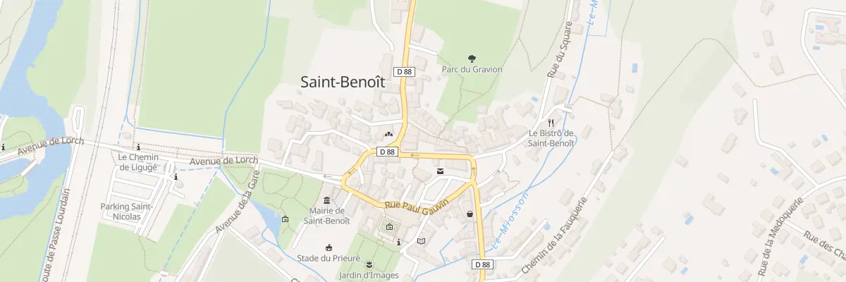 Plan du 6 Rle du Pilori à Saint-Benoît