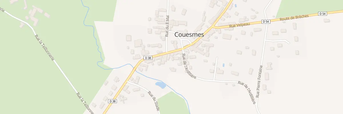 Plan du 29 Rue Jean et François Tertrain à Couesmes