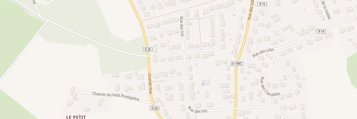 Plan du 2 Imp des Bleuets à Saint-Corneille