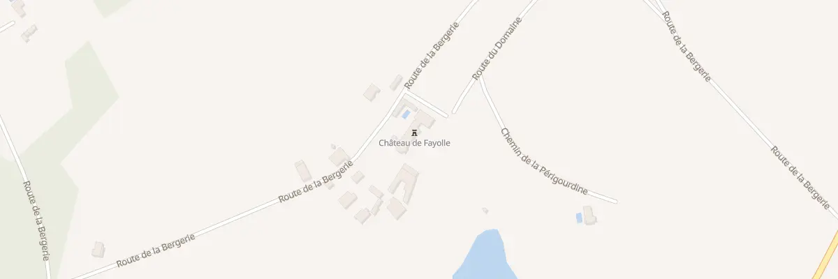 Plan du 367 Rte du Domaine à Villetoureix