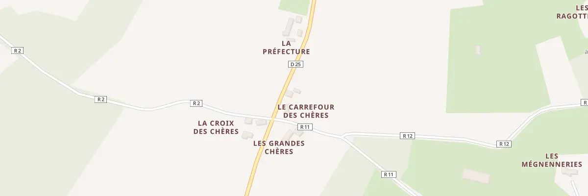Plan du 1538 Rte de Saint Aignan à Courcemont