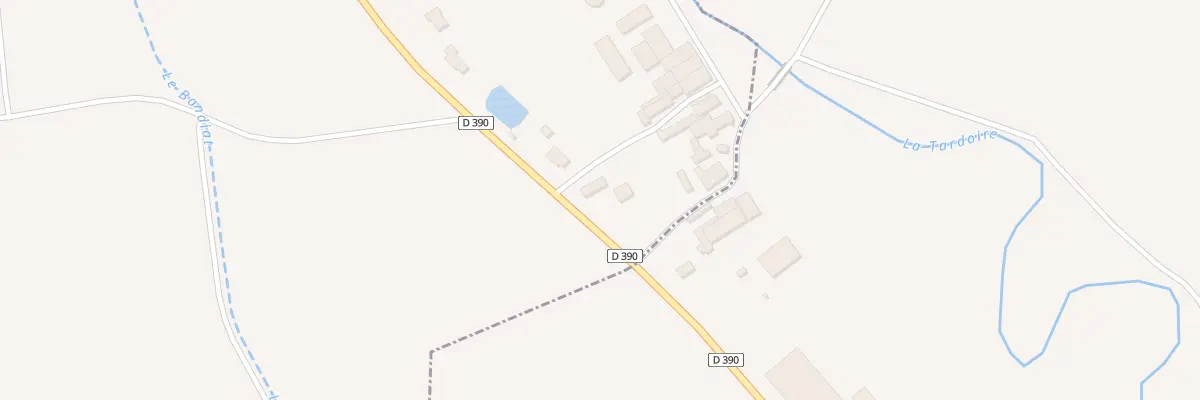 Plan du 211 Rte de Rivieres à Agris