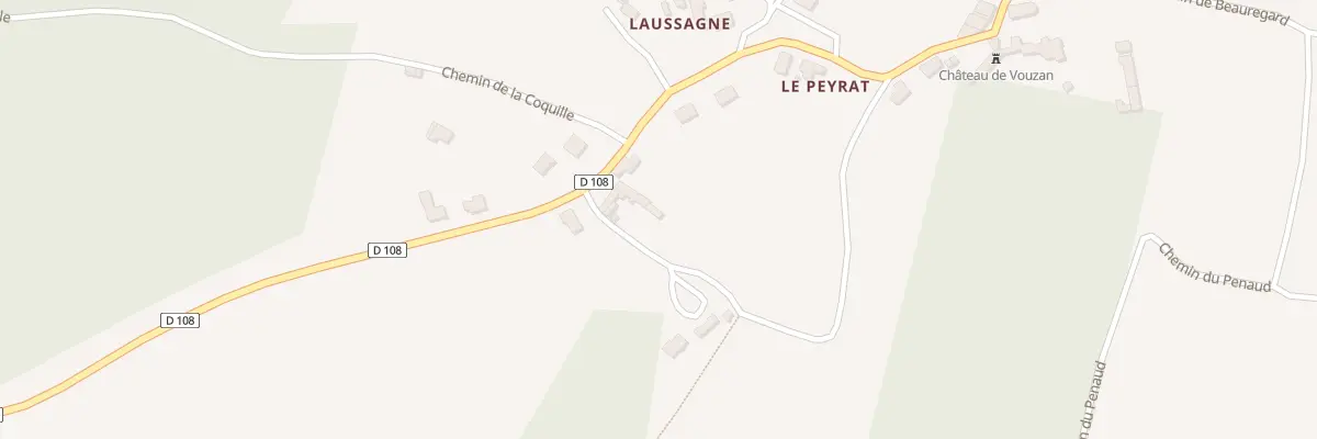 Plan du 53 Imp de Chez Devige à Vouzan