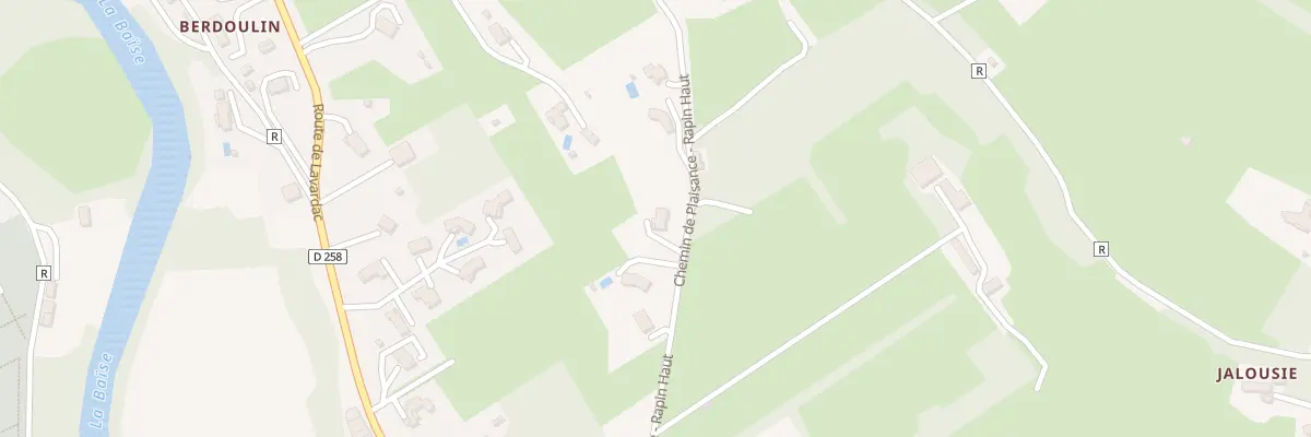Plan du 11 Che de Plaisance Rapin-Haut à Nérac