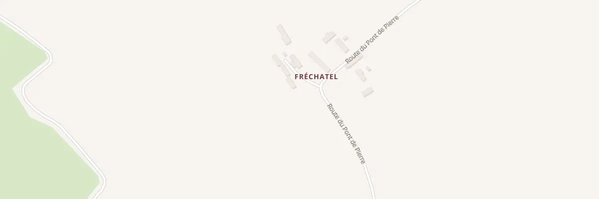Plan du 18 Frechatel à Barville