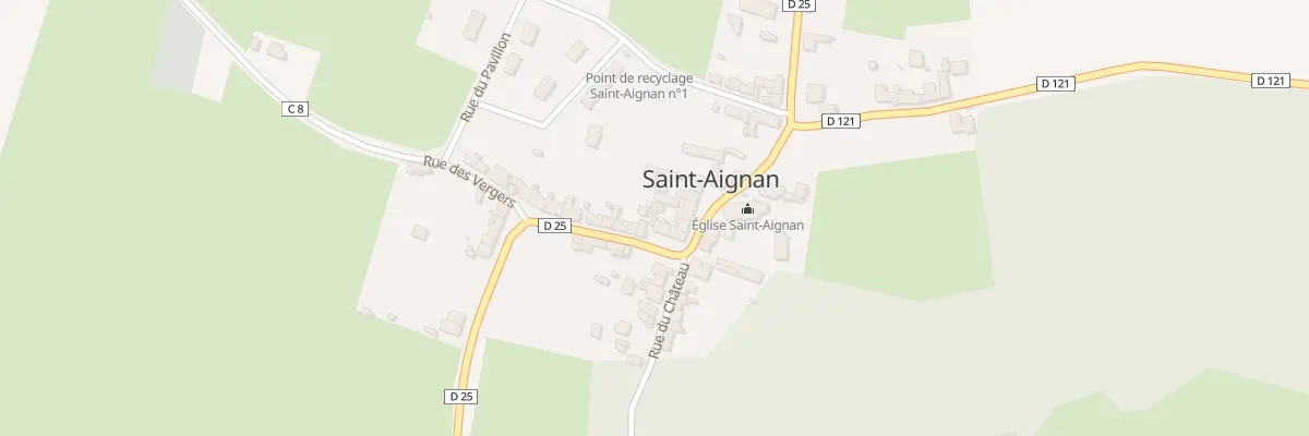 Plan du 4 Rue du Lavoir à Saint-Aignan