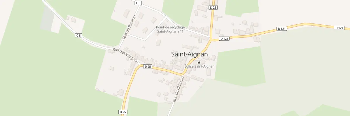 Plan du 3 Rue de l’Eglise à Saint-Aignan