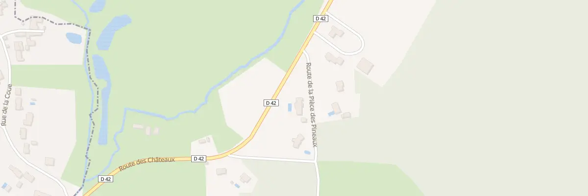 Plan du 1 Rte de la Pièce des Pineaux à Saint-Genest-d’Ambière