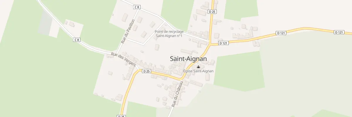 Plan du 5 Rue de l’Eglise à Saint-Aignan