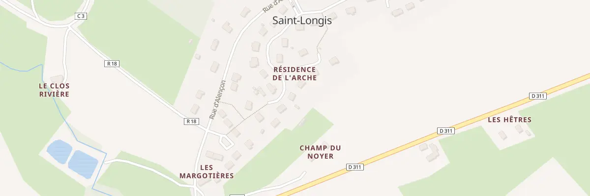 Plan du 4 Rue des Genêts à Saint-Longis