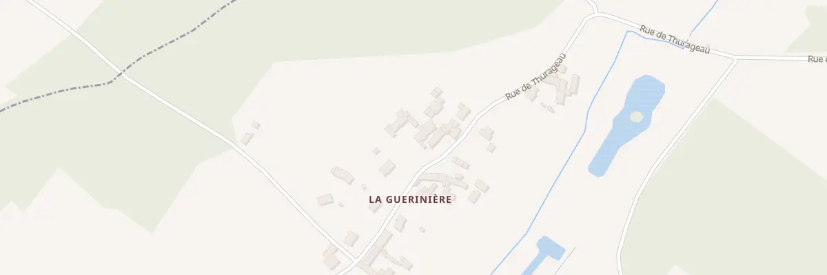 Plan du 8B La Gueriniere à Ouzilly