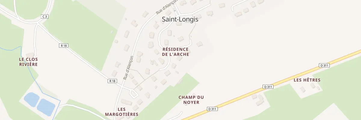 Plan du 2 Rue des Genêts à Saint-Longis
