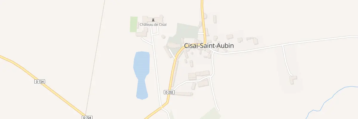 Plan du 76 Le Bourg à Cisai-Saint-Aubin