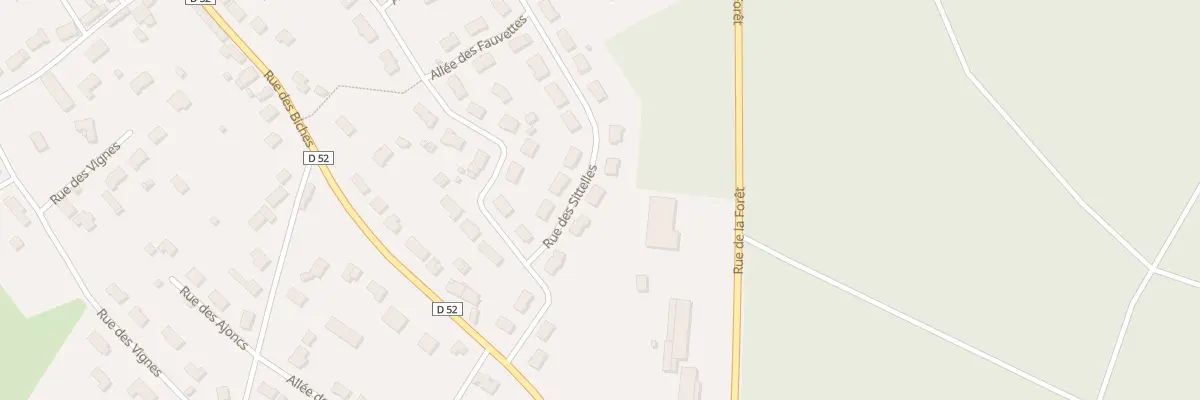 Plan du 55 Rue des Sittelles à Brette-les-Pins