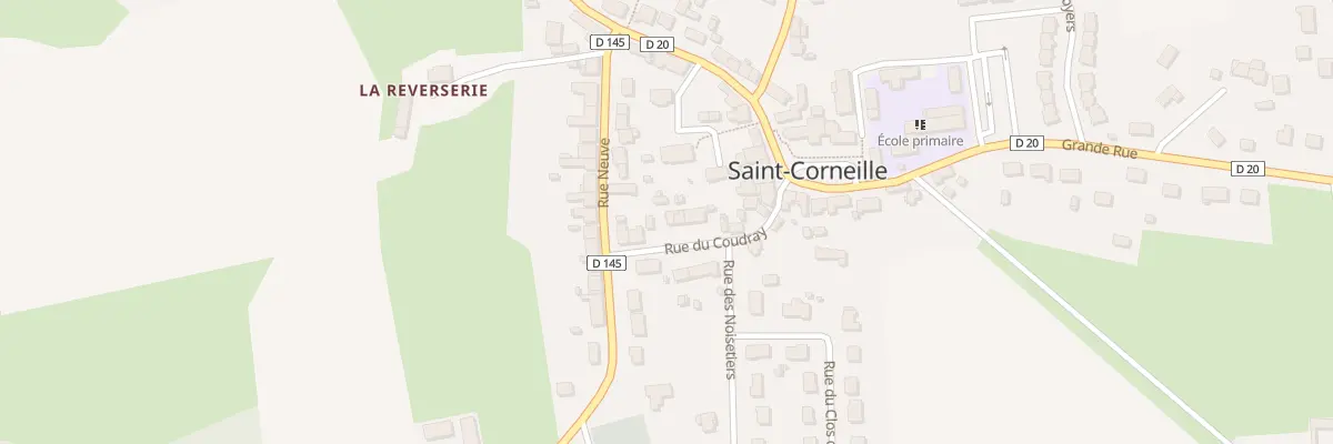 Plan du 11 Rue du Coudray à Saint-Corneille
