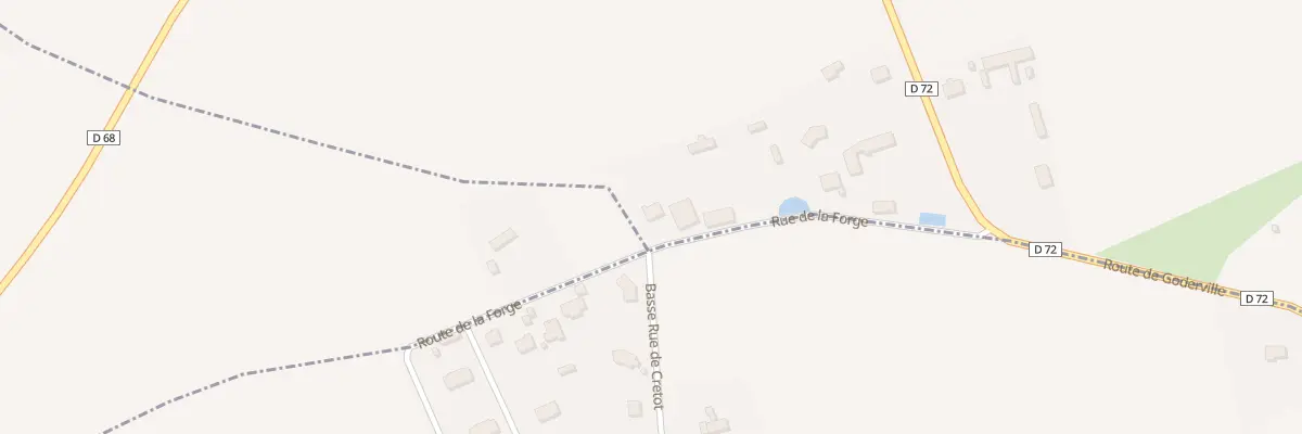 Plan du 4 Rue de la Forge à Sausseuzemare-en-Caux
