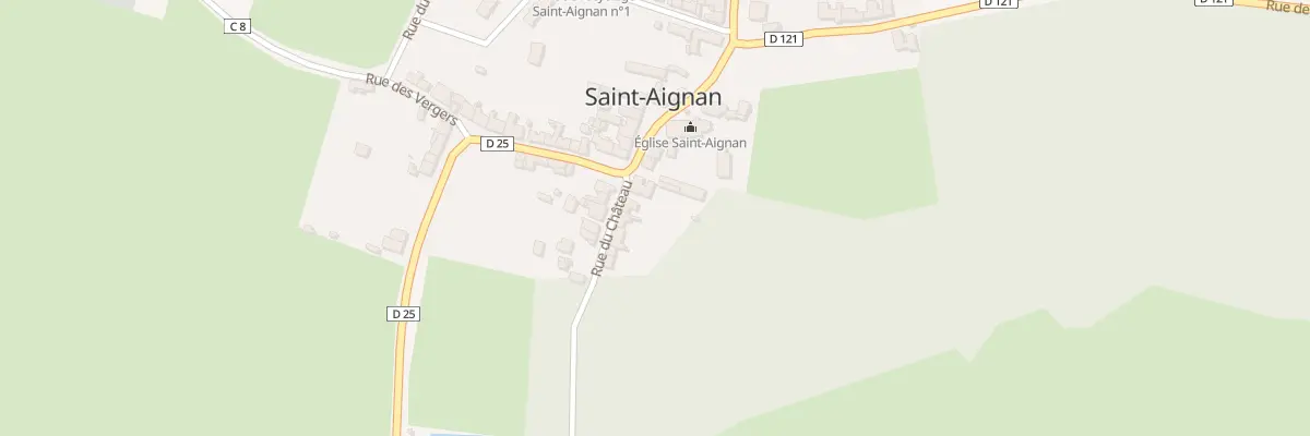 Plan du 1 Rue du Château à Saint-Aignan