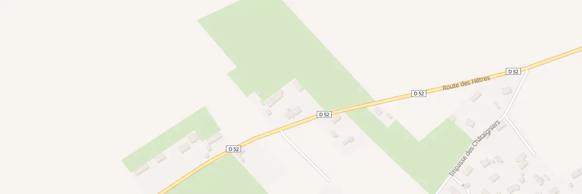 Plan du 860 Rte des Hêtres à Manneville-la-Goupil
