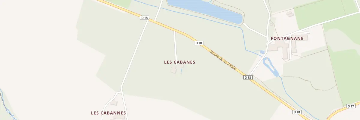 Plan du 503 Rte de la Vallée à Thénac