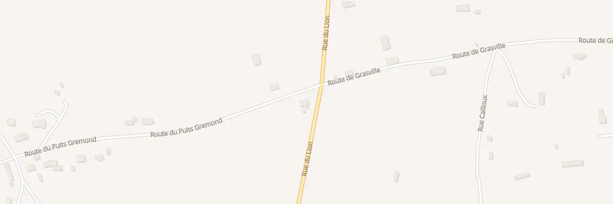 Plan du 1306 Rte du Puits Gremond à Manneville-la-Raoult