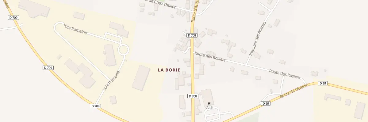 Plan du 755 Rte d’Angoulême à Villetoureix