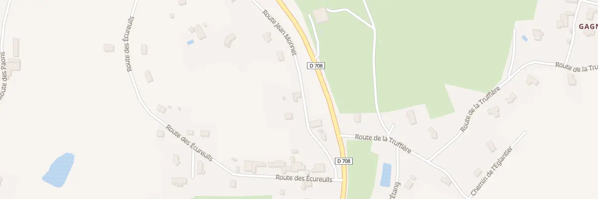 Plan du 165 Rte Jean Monnet à Villetoureix